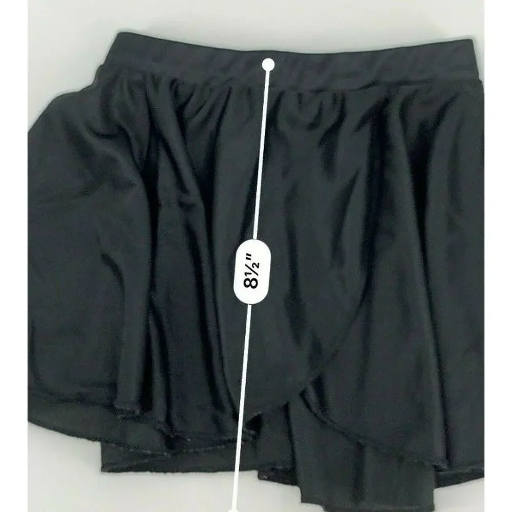 Leos Dancewear Danskin Girls Dance Pants Skirt Bottoms Bundle Ruffle Flare